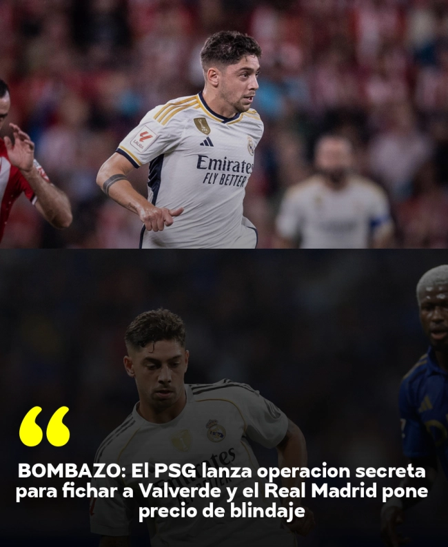 BOMBAZO: El PSG lanza operación secreta para fichar a Valverde y el Real Madrid pone precio de blindaje