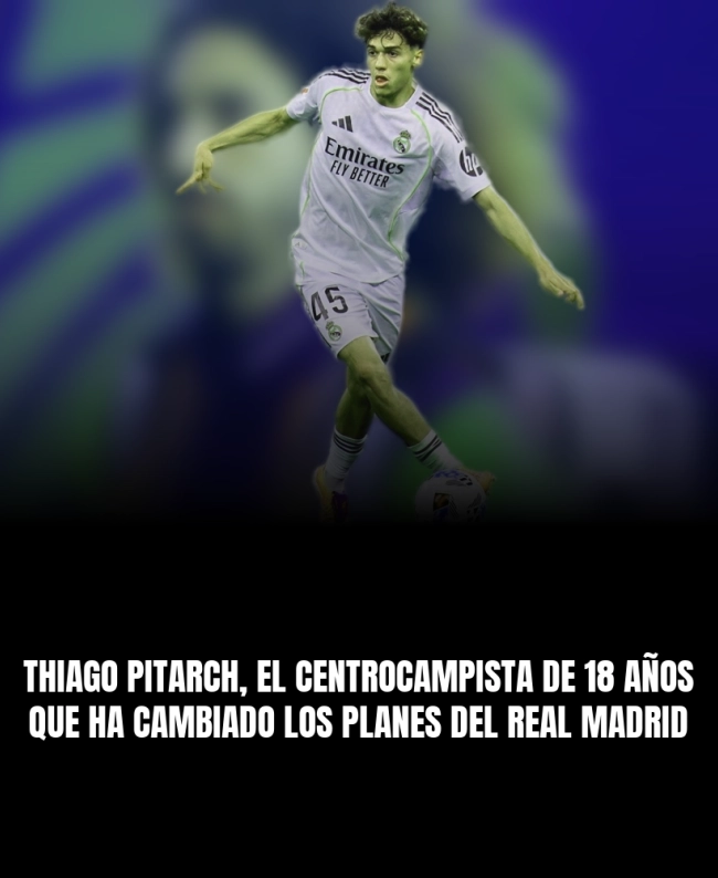 Thiago Pitarch, el centrocampista de 18 años que ha cambiado los planes del Real Madrid Thiago Pitarch, el centrocampista de 18 años que ha cambiado los planes del Real Madrid
