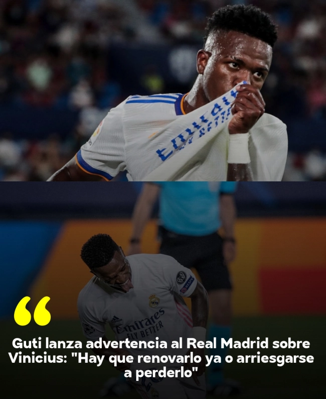 Guti lanza advertencia al Real Madrid sobre Vinícius: 