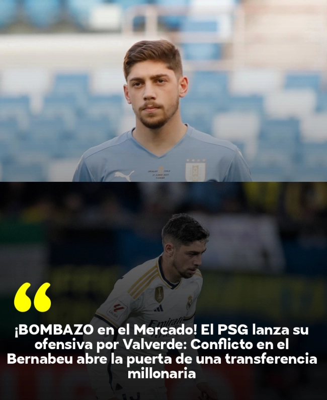 ¡BOMBAZO en el Mercado! El PSG lanza su ofensiva por Valverde: Conflicto en el Bernabéu abre la puerta de una transferencia millonaria