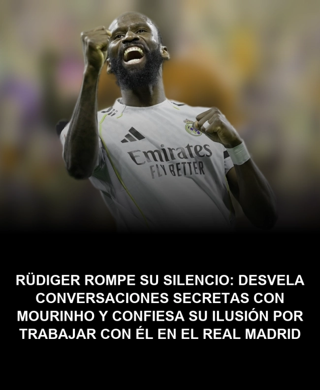 Rüdiger rompe su silencio: desvela conversaciones secretas con Mourinho y confiesa su ilusión por trabajar con él en el Real Madrid