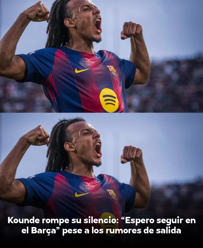 Koundé rompe su silencio: “Espero seguir en el Barça” pese a los rumores de salida