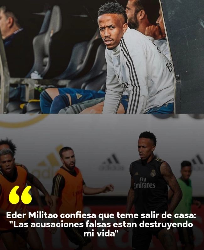 Éder Militão confiesa que teme salir de casa: 